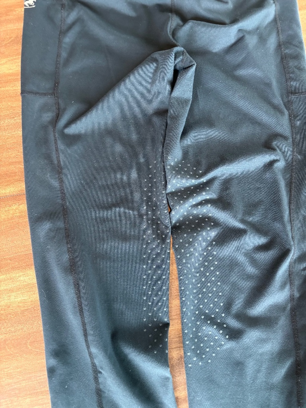 Piper by Smartpak Knee Patch Riding Tights Black Large - Picture 11 of 12